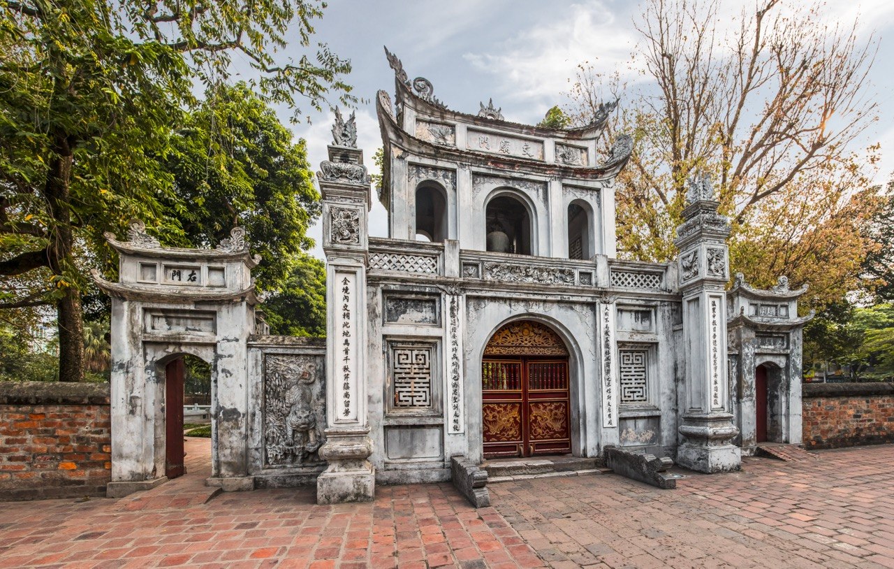 Cổng chính Văn Miếu